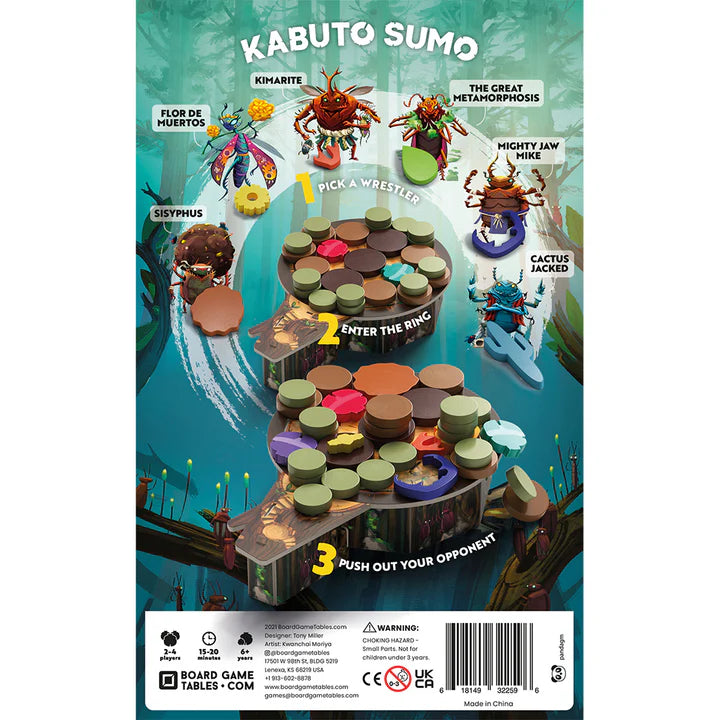ASMODEE - Kabuto Sumo Beetle Brawl (Inglés)