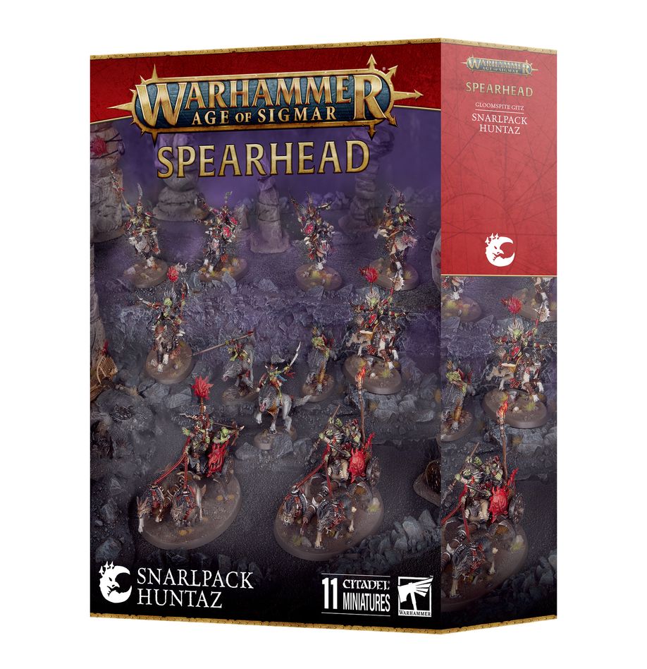WHAOS - Spearhead: Gloomspite Gitz Snarlpack Huntaz