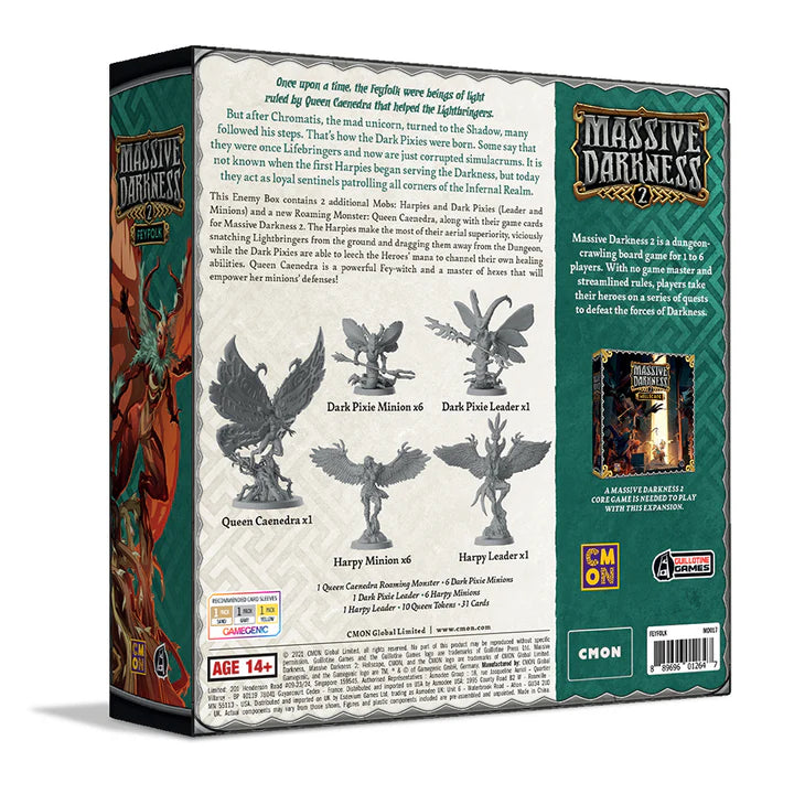 ASMODEE - Massive Darkness 2: Feyfolk (Inglés)