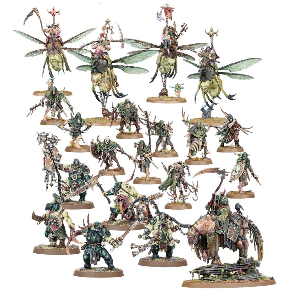 WHAOS - Maggotkin of Nurgle: Battleforce Shudderdlight Cyst
