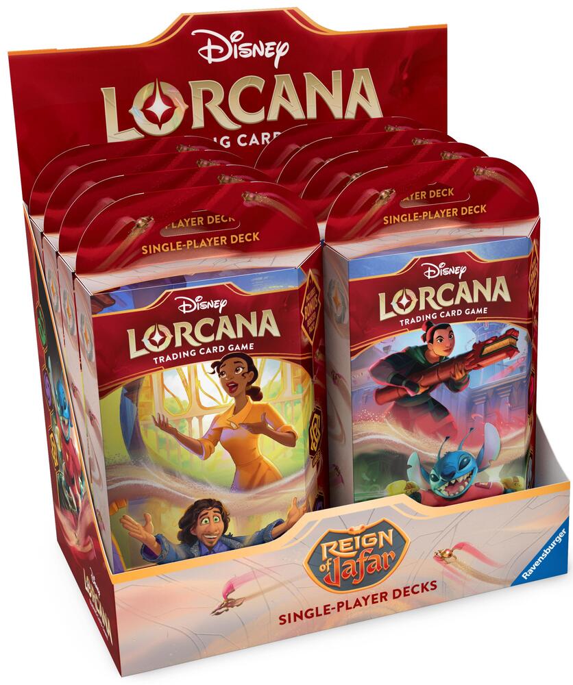 Lorcana - Reign of Jafar Single-Player Starter Deck Display Set 8