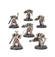WHM The Horus Heresy - Cataphractii Terminators with Volkite Chargers & Power Mauls