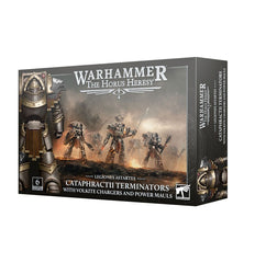 WHM The Horus Heresy - Cataphractii Terminators with Volkite Chargers & Power Mauls