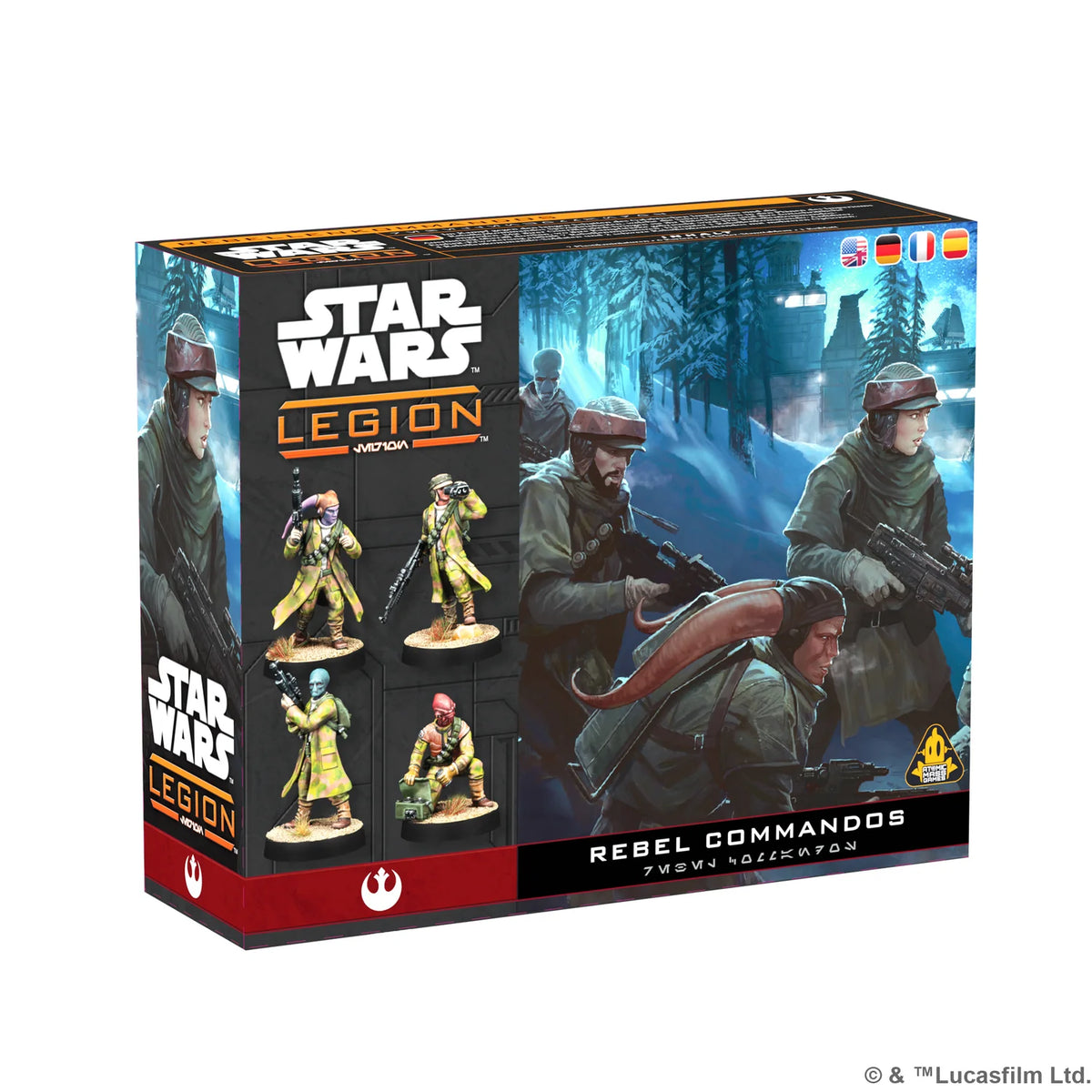 ASMODEE - Star Wars Legion: Rebel Commandos (Inglés)