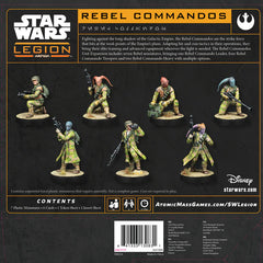 ASMODEE - Star Wars Legion: Rebel Commandos (Inglés)