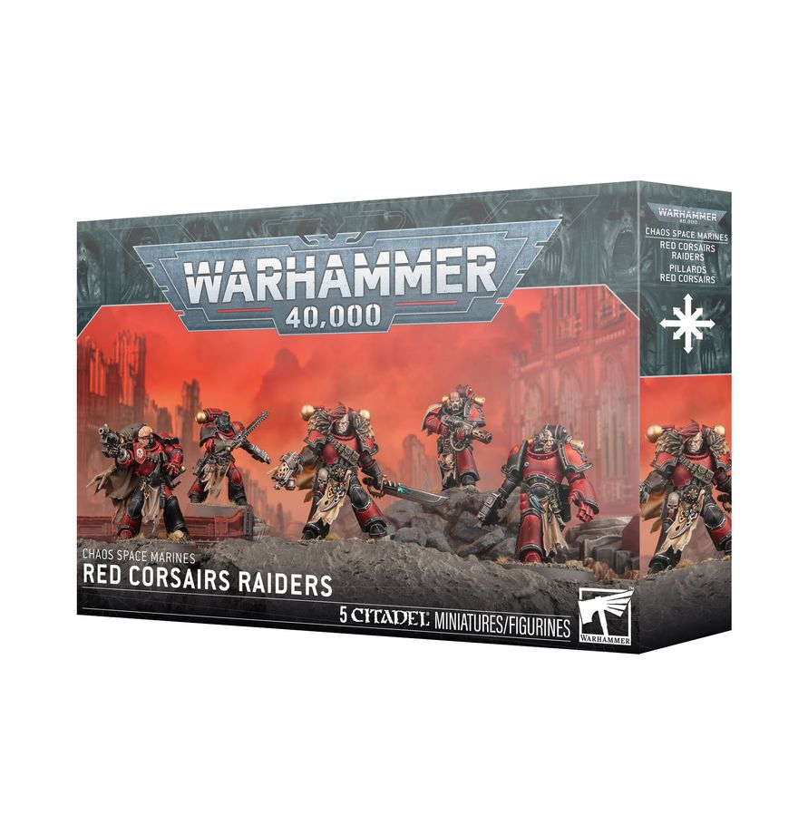 WH40K - Chaos Space Marines: Red Corsairs Raiders
