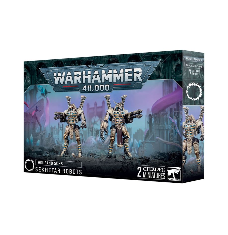 WH40K - Thousand Sons Sekhetar Robots