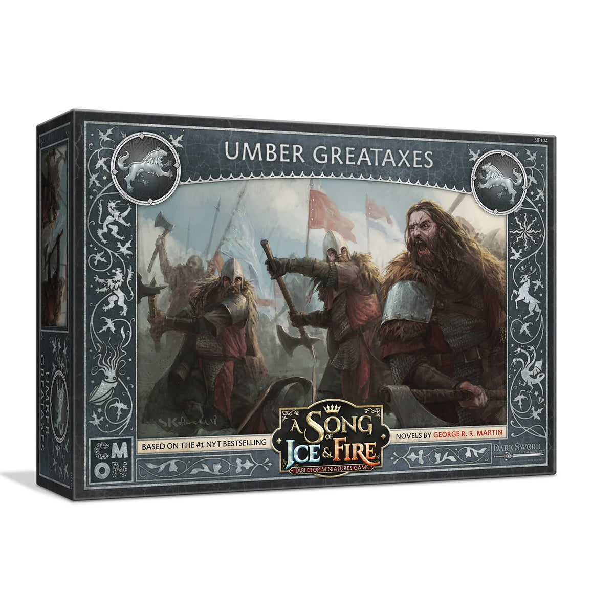 ASMODEE - A Song of Ice & Fire: Stark Umber Greataxes (Inglés)