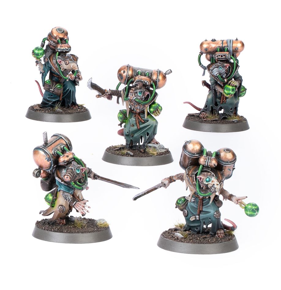 WHAOS - Skaven Acolyte Globadiers