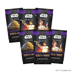 Star Wars Unlimited - Secrets of the Power: Prerelease Box (Kit Para 16 jugadores) (Inglés)