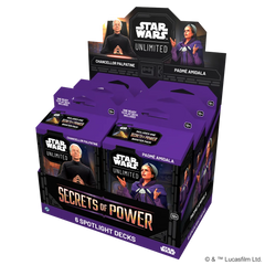 Star Wars Unlimited - Secrets of the Power: Spotlight Deck Display c/6 decks (Inglés)