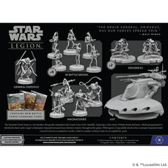ASMODEE - Star Wars Legion: Separatist Invasion Battle Force Starter Set (Inglés) - Gamesmart