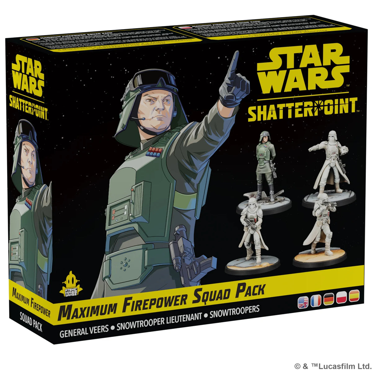 ASMODEE - Star Wars Shatterpoint Maximum Firepower Squad Pack