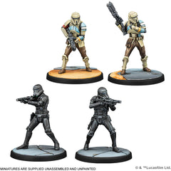 ASMODEE - Star Wars Shatterpoint: Deploy The Garrison Squad Pack (Inglés)