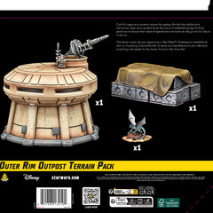 ASMODEE - Star Wars Shatterpoint: Outer Rim Outpost Terrain Pack (Inglés)