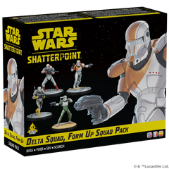 ASMODEE - Star Wars Shatterpoint: Delta Squad Form Up Squad Pack (Inglés)