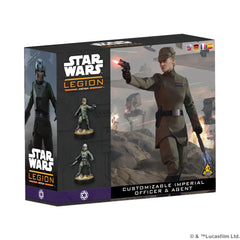 ASMODEE - Star Wars Legion: Customizable Imperial Officer & Agent (Inglés)