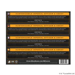 ASMODEE - Star Wars Legion: Customizable Imperial Officer & Agent (Inglés)
