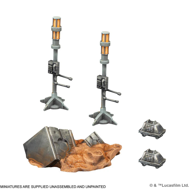 ASMODEE - Star Wars Legion: Outer Rim Battles Terrain Pack (Inglés) - Gamesmart