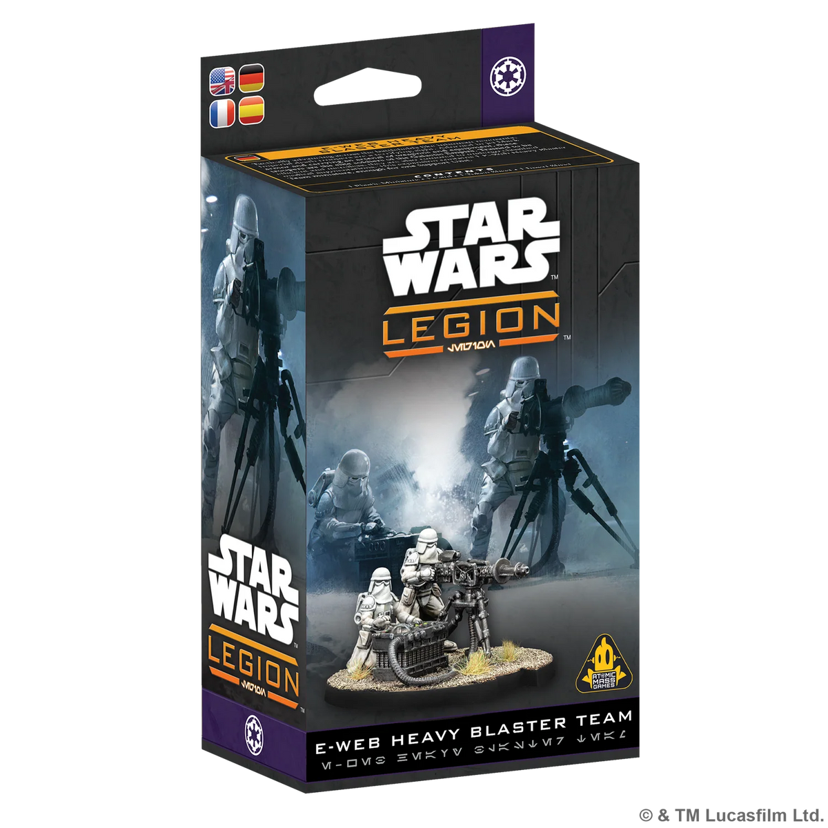 ASMODEE - Star Wars Legion: E-Web Heavy Blaster Team (Inglés)