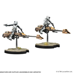 ASMODEE - Star Wars Legion: 74-Z Speeder Bike (Inglés)