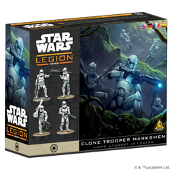 ASMODEE - Star Wars Legion: Clone Trooper Marksmen (Inglés)