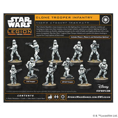 ASMODEE - Star Wars Legion: Clone Trooper Infantry (Inglés)