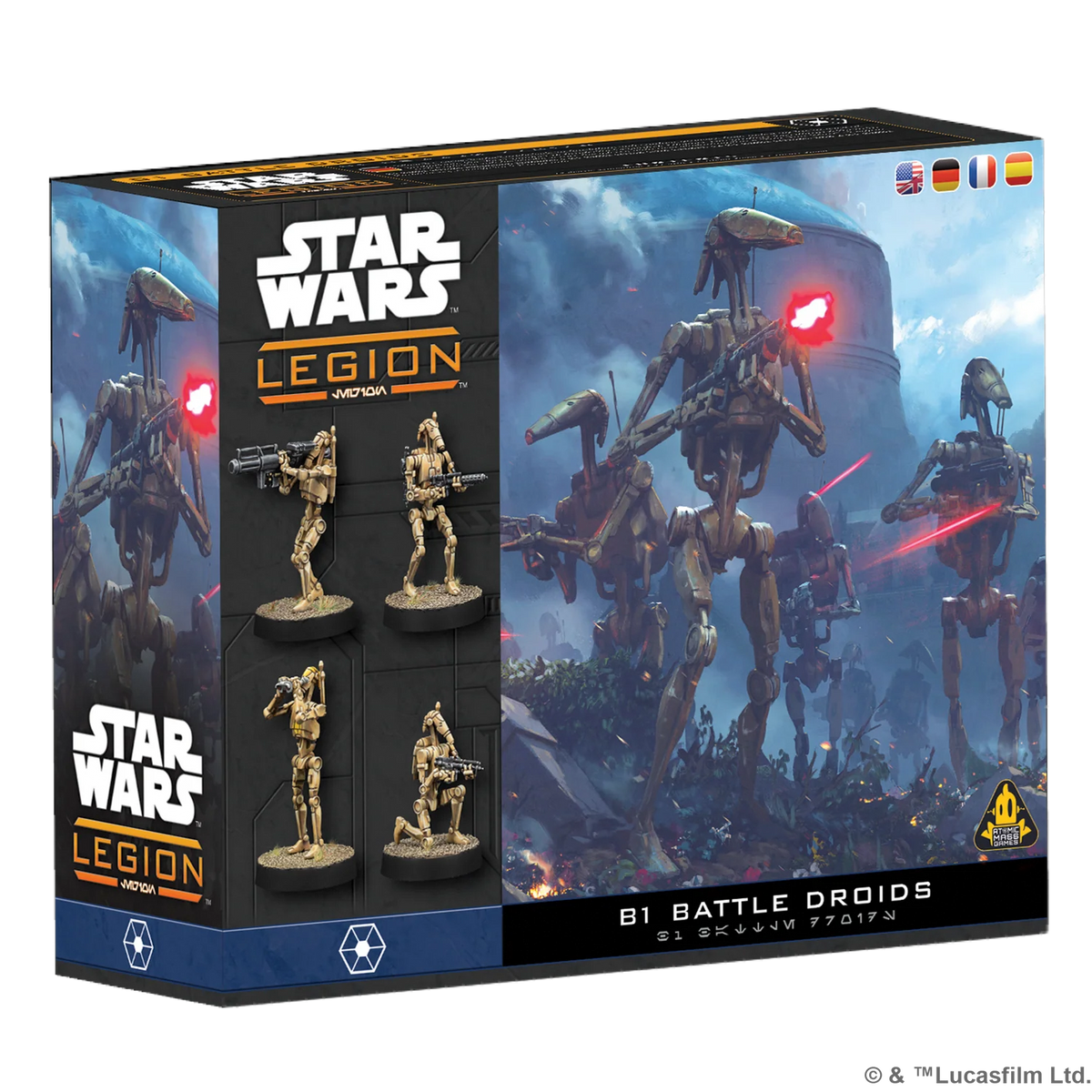 ASMODEE - Star Wars Legion: B1 Battle Droides (Inglés)