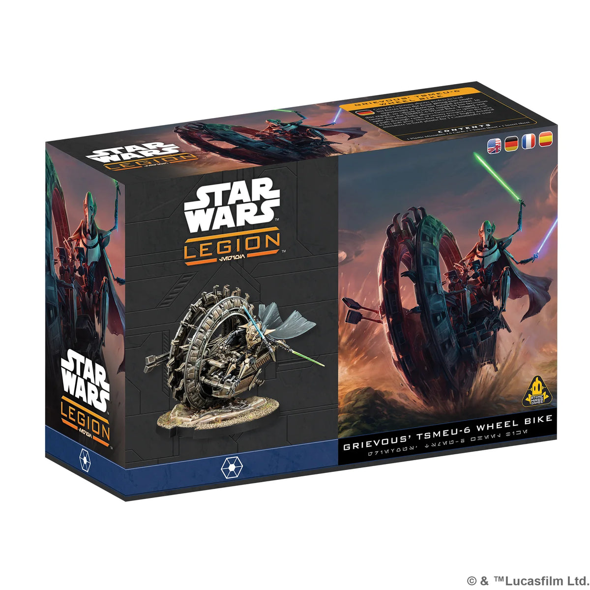 ASMODEE - Star Wars Legion: Grievous' TSMEU-6 Wheel Bike