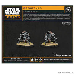 ASMODEE - Star Wars Legion: Droidekas (Inglés)