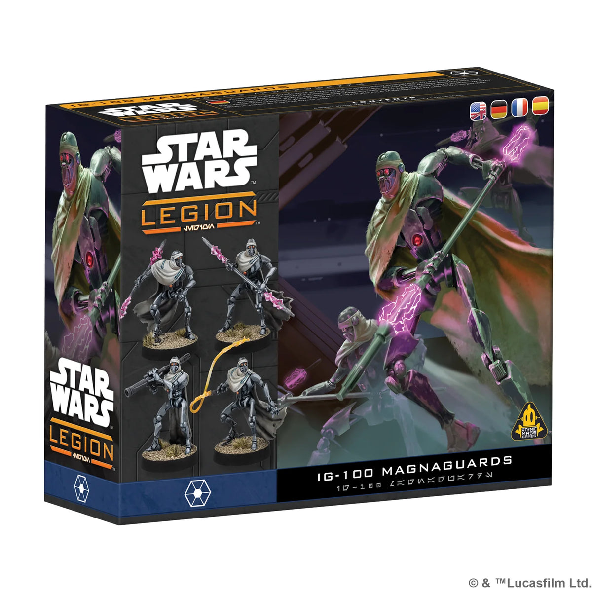ASMODEE - Star Wars Legion: IG-100 Magnaguards (Inglés)