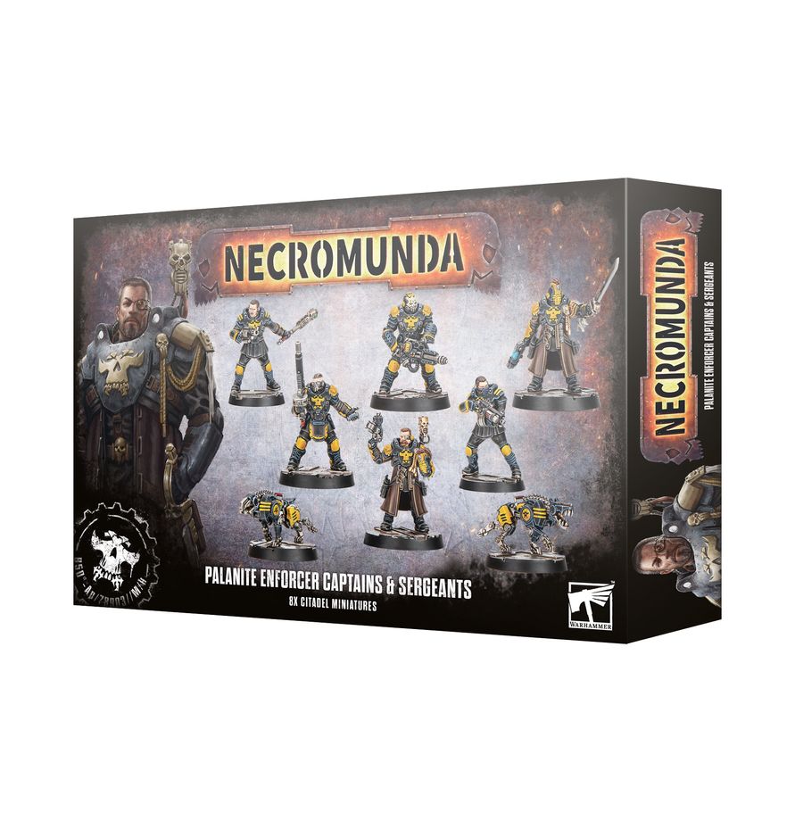 Necromunda - Palanite Enforcer Captains & Sergeants