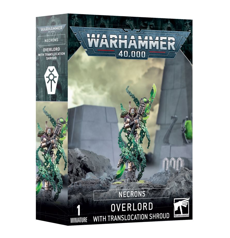 WH40K - Necrons: Overlord with Translocation Shroud