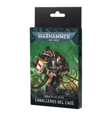 CARTAS - WH40K Datasheet Cards: Chaos Knights (Español) - Gamesmart