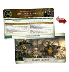 Warscroll Cards - Orruk Warclans (Español)