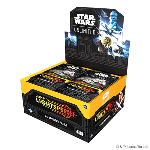 Star Wars Unlimited - Jump to Lightspeed Booster Box Display c/24 packs