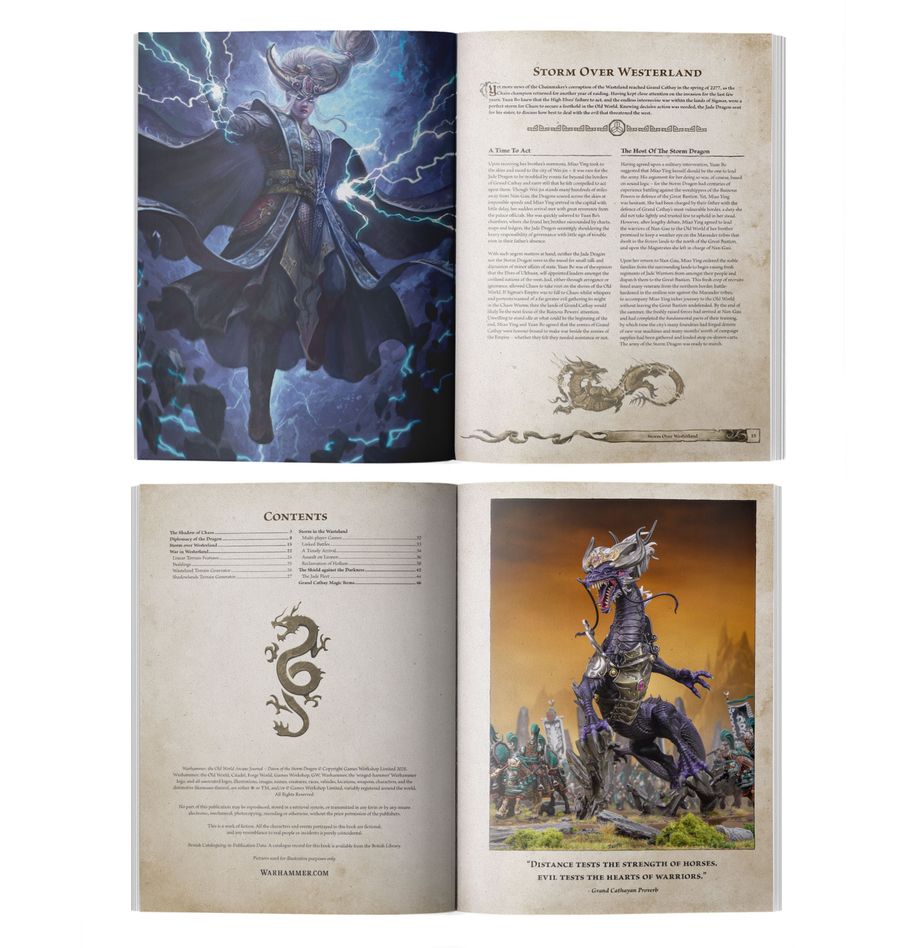 Warhammer The Old World - Arcane Journal: Dawn of the Storm Dragon (Inglés)