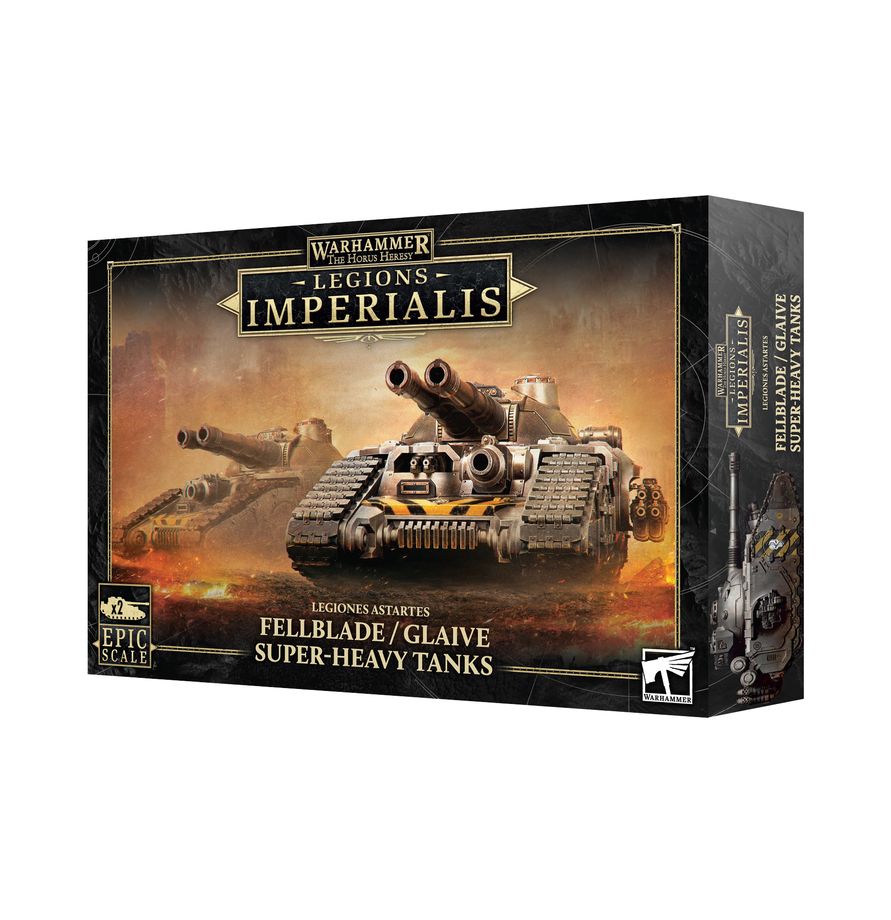 WHM The Horus Heresy - Legions Imperialis: Fellblade / Glaive Super Heavy Tanks