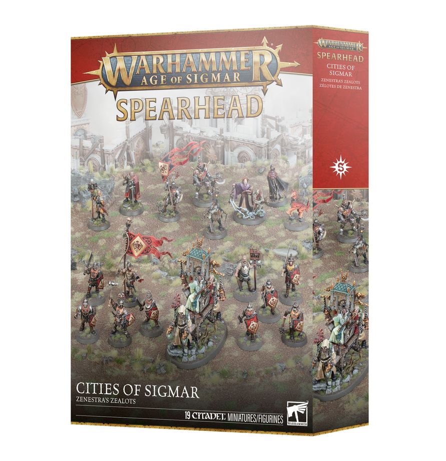 WHAOS - Spearhead: Cities of Sigmar Zenestra's Zealots