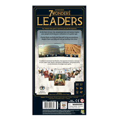 ASMODEE - 7 Wonders: Leaders New Edition (Inglés) - Gamesmart - Asmodee
