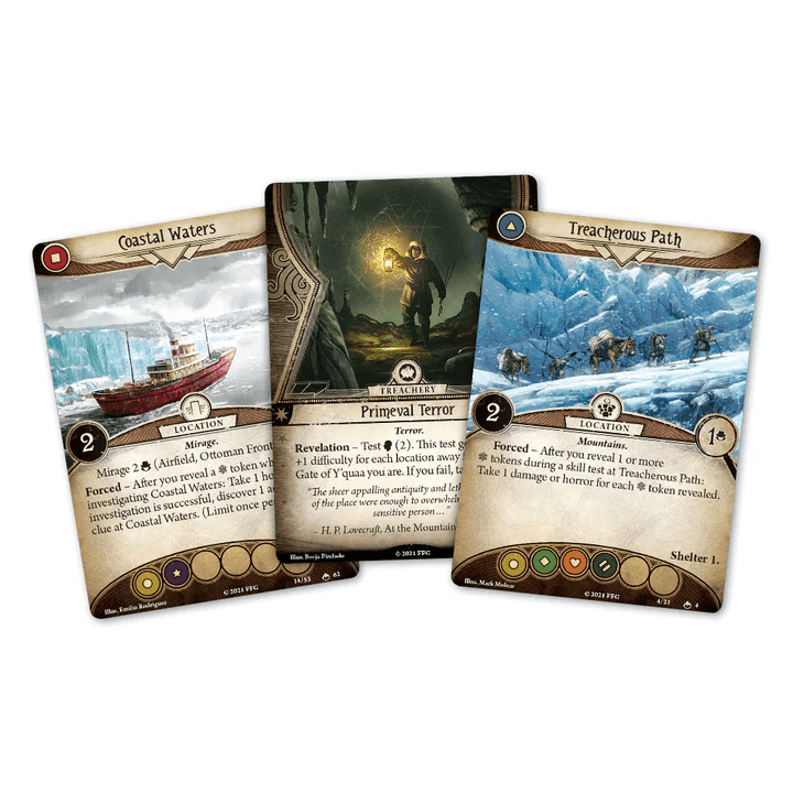 ASMODEE - Arkham Horror The Card Game: Edge of the Earth Campaign Expansion (Inglés) - Gamesmart - Asmodee