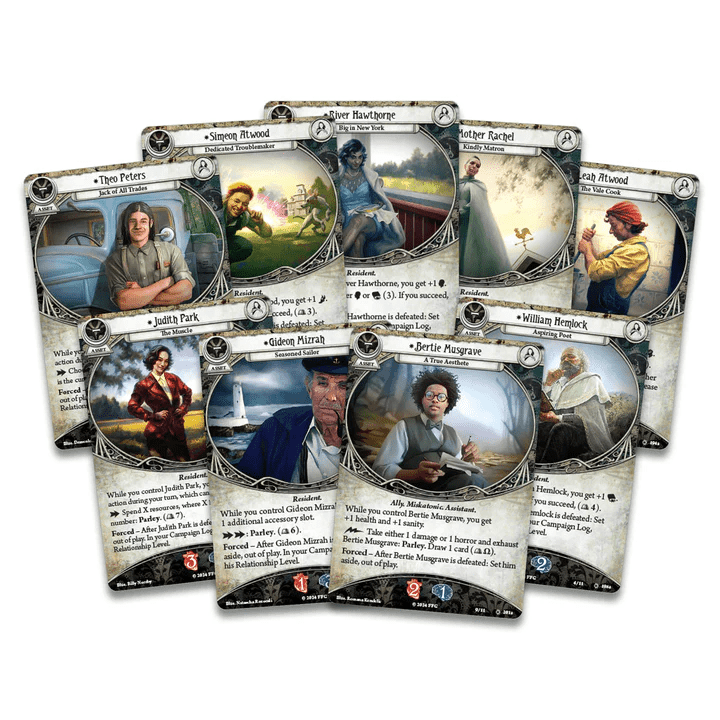 ASMODEE - Arkham Horror The Card Game: The Feast of Hemlock Vale Campaign Expansion (Inglés) - Gamesmart - Asmodee
