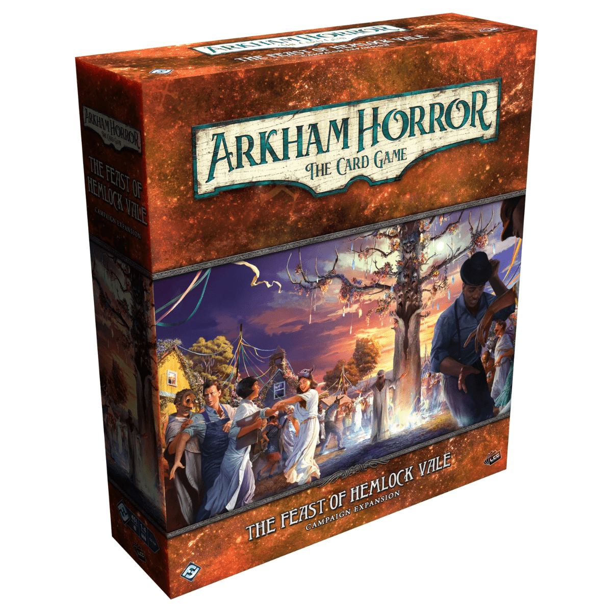 ASMODEE - Arkham Horror The Card Game: The Feast of Hemlock Vale Campaign Expansion (Inglés) - Gamesmart - Asmodee