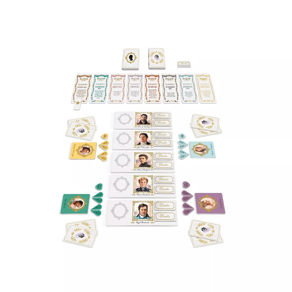 ASMODEE - Bridgerton - The High Society Game (Inglés) - Gamesmart - Asmodee