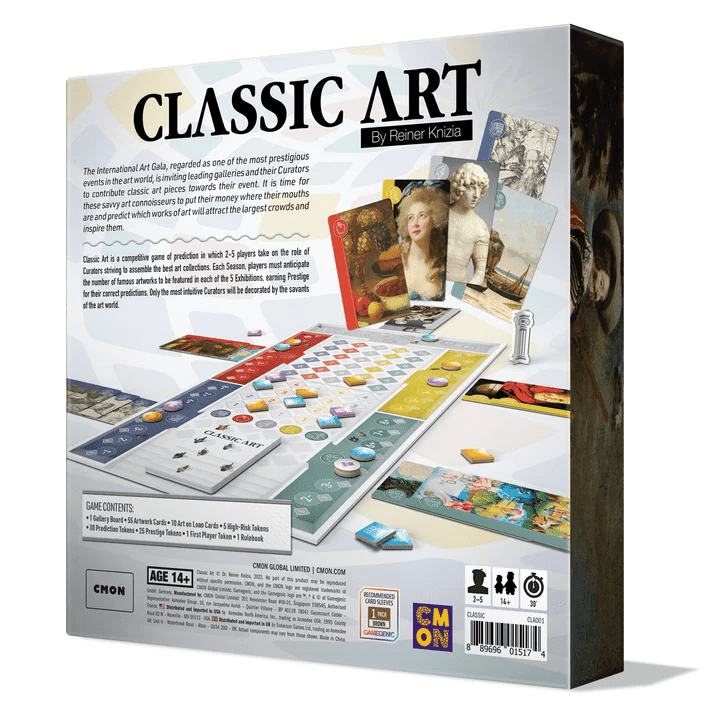 ASMODEE - Classic Art (Inglés) - Gamesmart - Asmodee