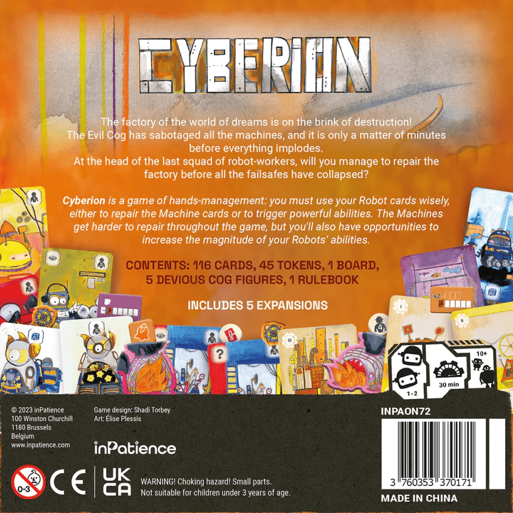 ASMODEE - Cyberion (Inglés) - Gamesmart - Asmodee