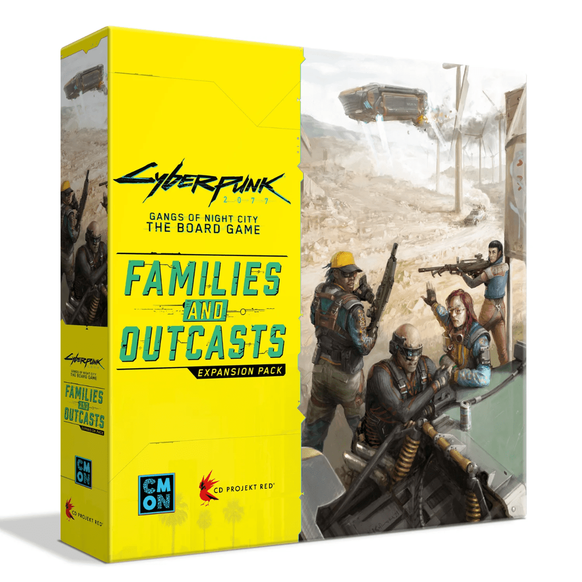 ASMODEE - Cyberpunk 2077: Families and Outcasts Expansion (Inglés) - Gamesmart