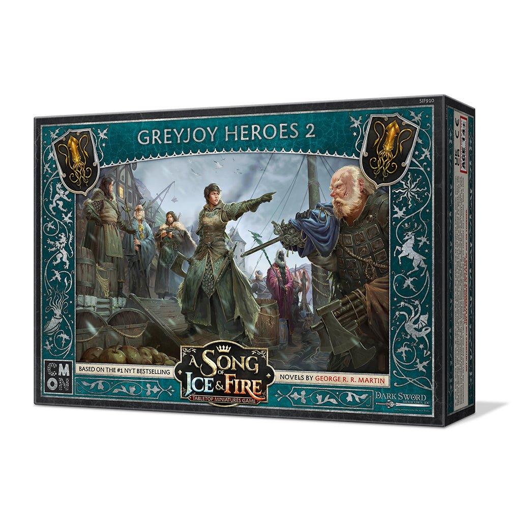ASMODEE - GOT A Song of Ice & Fire Greyjoy Heroes 2 (Inglés) - Gamesmart - Asmodee