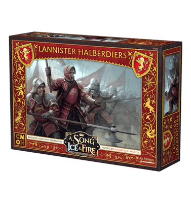 ASMODEE - GOT A Song of Ice & Fire Lannister Halberdiers (Inglés) - Gamesmart - Asmodee