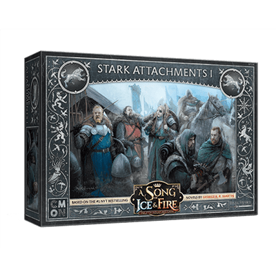 ASMODEE - GOT A Song of Ice & Fire Stark Attachments 1 (Inglés) - Gamesmart - Asmodee